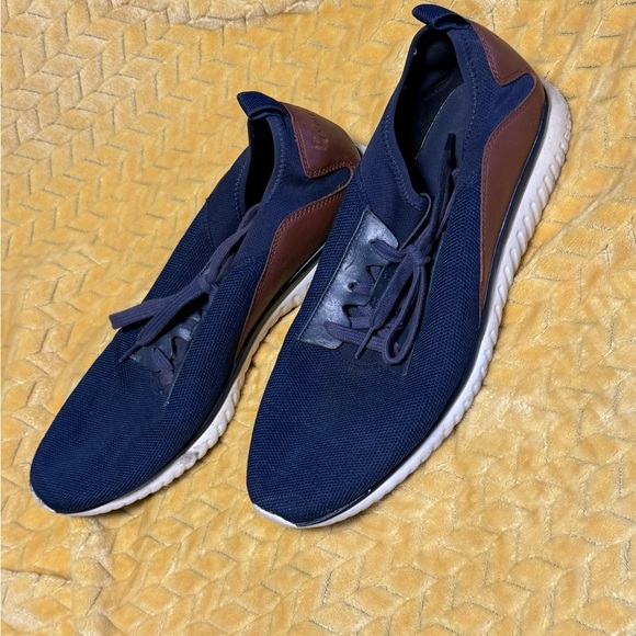 Cole Haan Grandsport Blue Knit - Picture 3 of 7